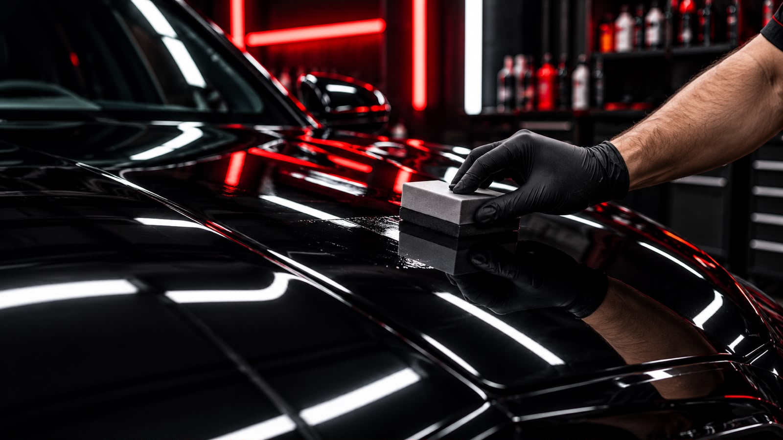 Car detailing result