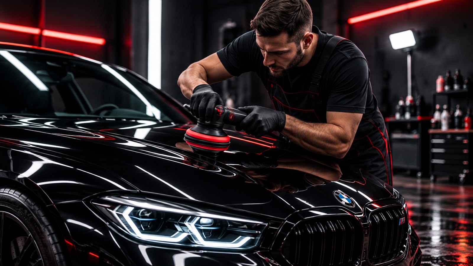 Premium car wash